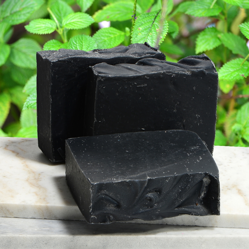 3 Activated Charcoal Tea Tree Oil Bar Soap